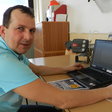 Obr. 8 Michal Holec pripojený k AMS z kancelárie na BU Centrálna údržba